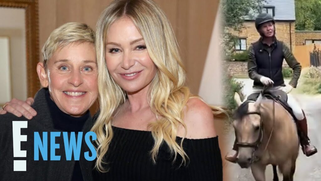 Ellen DeGeneres Shares How Portia de Rossi Is Adjusting to England | E! News