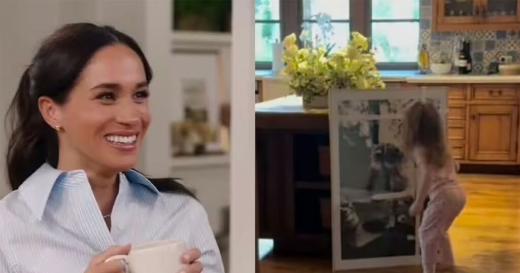Princess Lilibet features in Meghan Markle’s new video, kisses photo of late beagle trust project logo