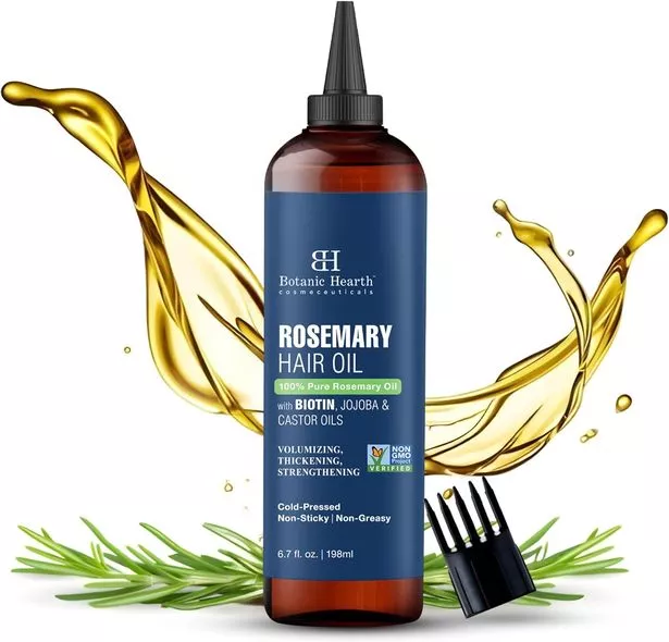 An image of the Botanic Hearth Rosemary Hair Oil 