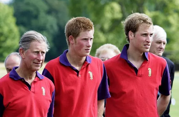 Charles, Harry, William