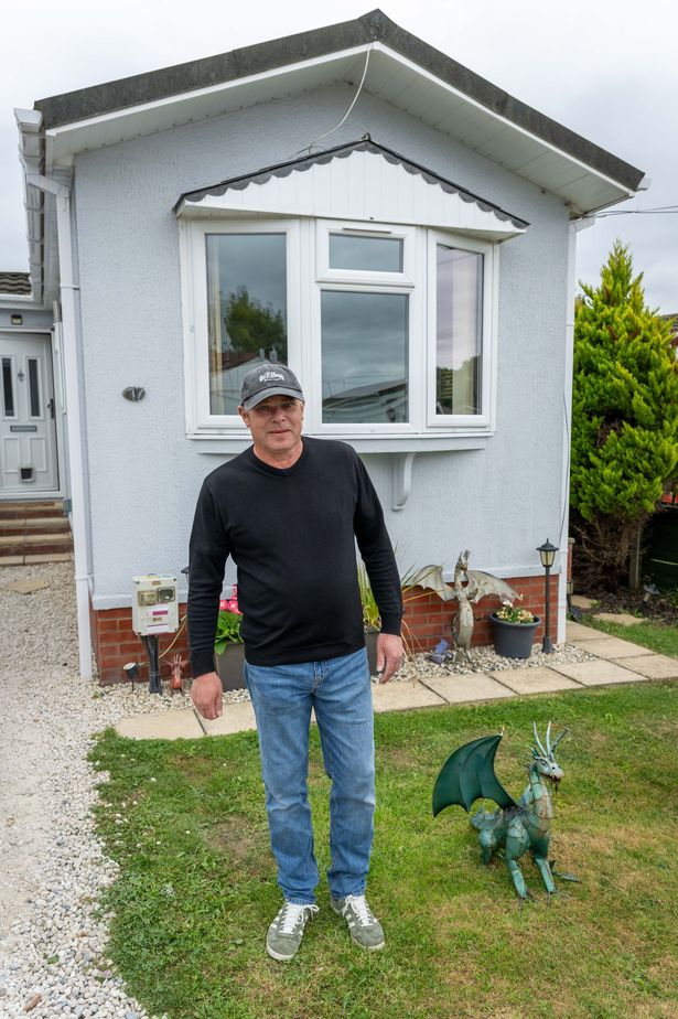 Steven Scorgie at his home in Cranbourne Hall 