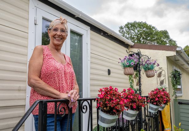 Cynthia Sullivan at her home in Cranbourne Hall. 