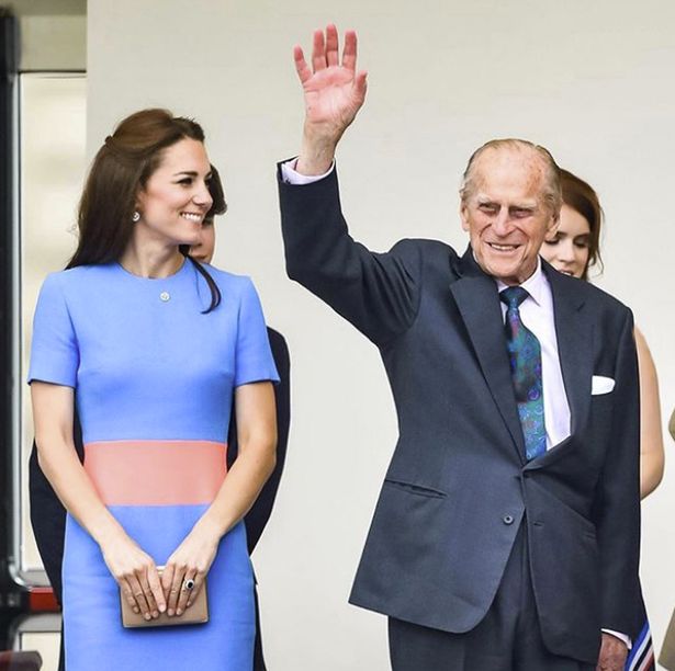 Kate Middleton, Prince Philip