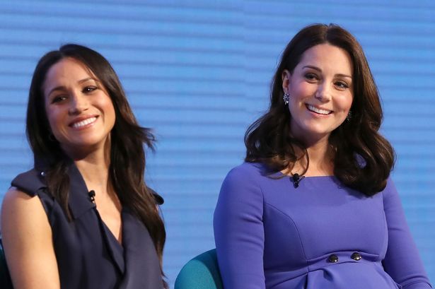 Meghan Markle and Kate Middleton