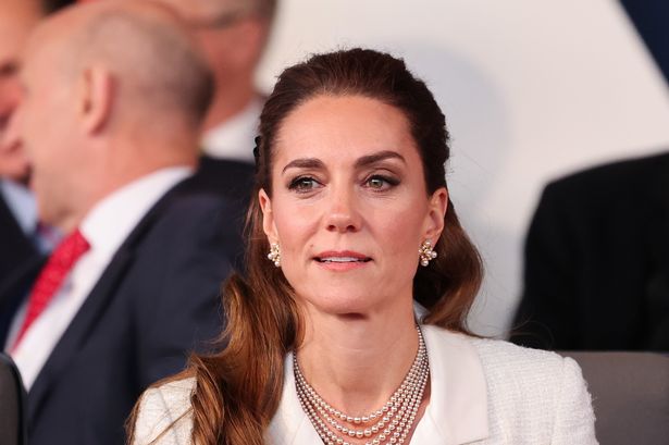 Kate Middleton stunned in her sophisticated cream skirt suit