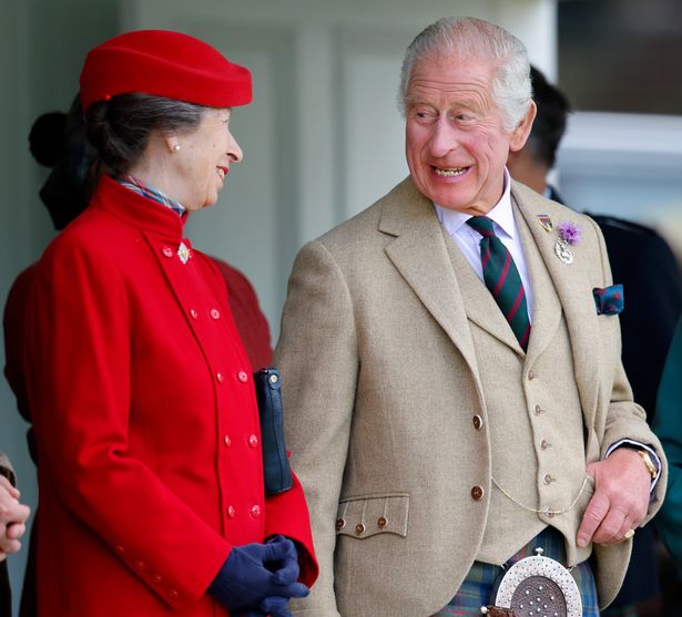 Princess Anne and King Charles