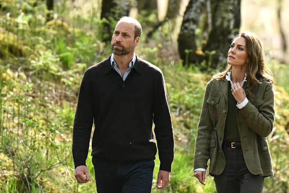 King Charles reportedly spent no private time with Prince William during a visit to Scotland last week. / OLI SCARFF / AFP via Getty Images