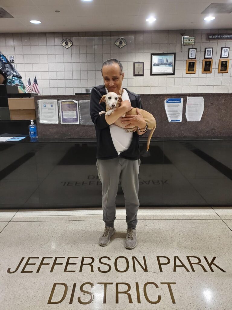 After Angel Santiago’s search efforts for his kidnapped dog Bam Bam went viral across social media, he has finally been reunited with his dachshund ! Angel is legally blind due to glaucoma & relied on Bam Bam as a service dog. After Angel Santiago’s search efforts for his kidnapped dog Bam Bam went viral across social media, he has finally been reunited with his dachshund ! Angel is legally blind due to glaucoma & relied on Bam Bam as a service dog.