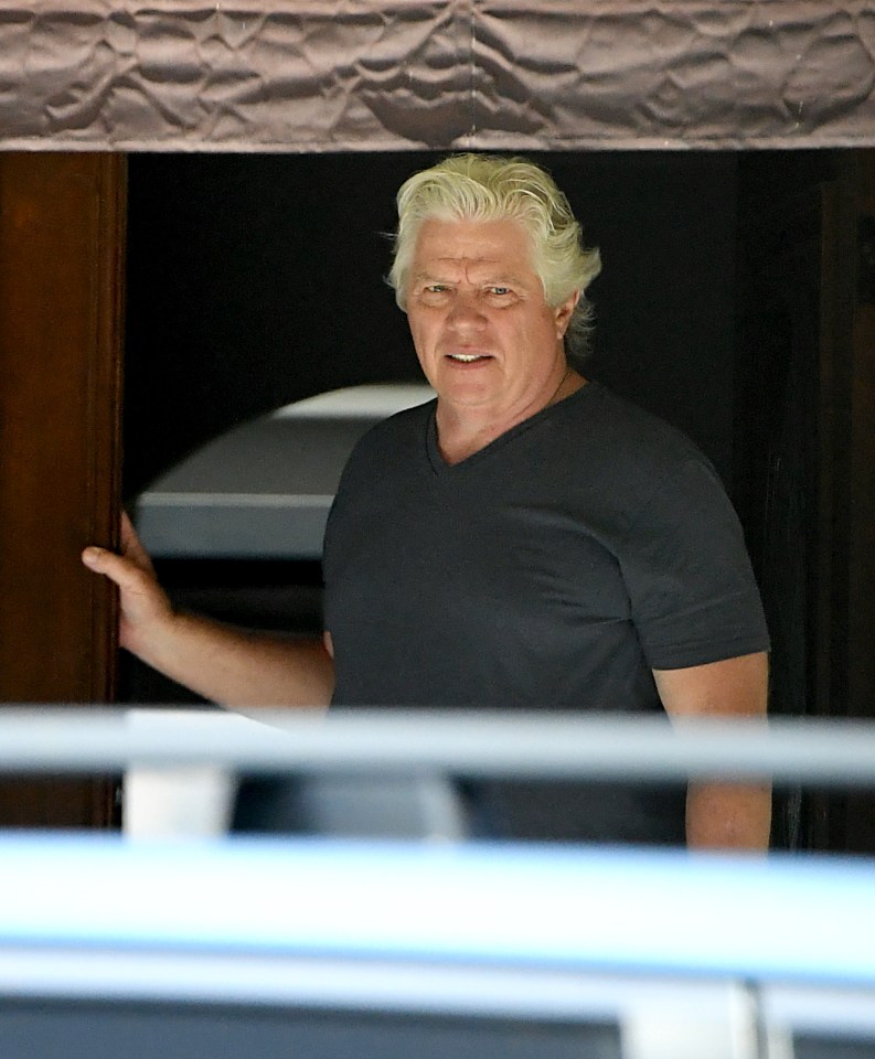 Thomas F. Wilson, actor known for his role as Biff Tannen in Back to the Future, wearing a black t-shirt.