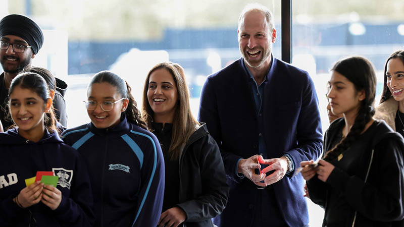 HRH The Prince of Wales and FA Patron attends grassroots refereeing course