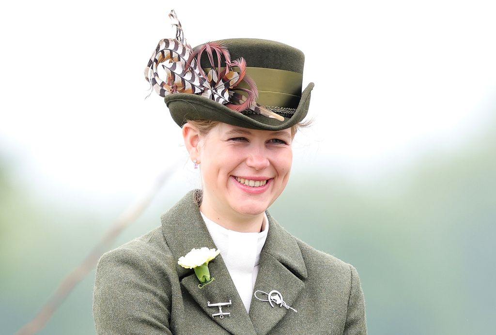 Lady Louise at horse show 