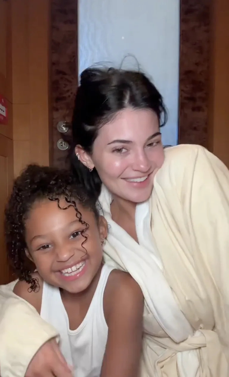 Kylie and her daughter, whom she shares with ex Travis Scott, frequently collaborate on social media posts.