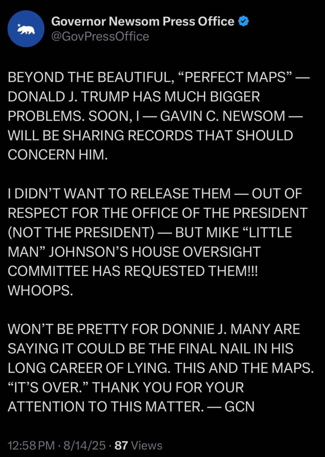 Totally not the files, right?