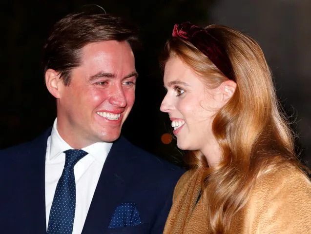 Getty Edoardo Mapelli Mozzi and Princess Beatrice on December 8, 2021
