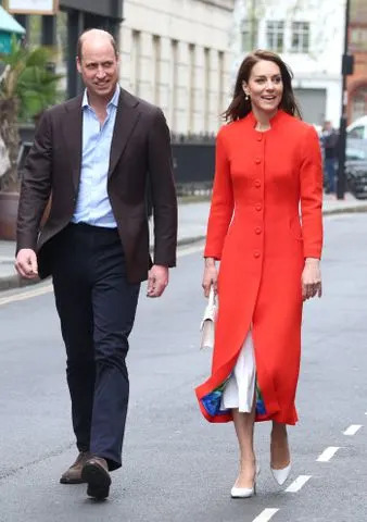 Getty Prince William and Kate Middleton on May 4, 2023