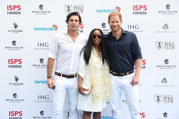 Prince Harry with Dr Sophie Chandauka 