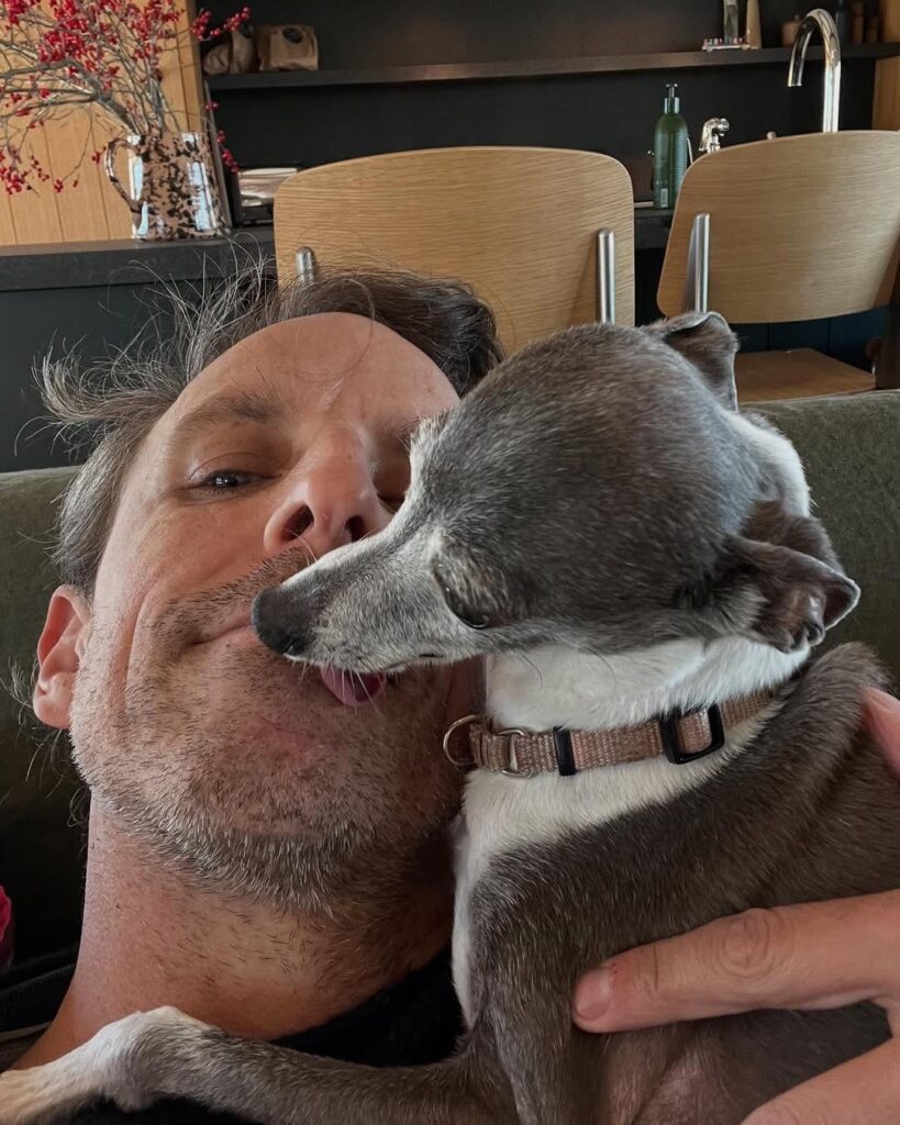 Seth Meyers announce that his dog Frisbee has died