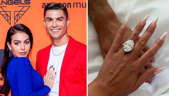 Georgina Rodriguez and Cristiano Ronaldo