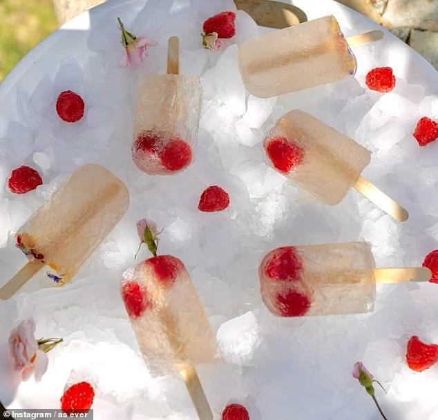 Meghan Markle carries out tray of rosé ice lollies in glossy new As Ever promo
