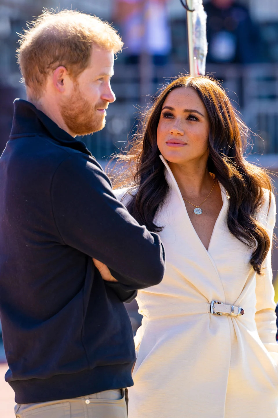 “In Season 1, Meghan relied on very polished, put-together looks that were almost ‘Duchess-lite’ — clean tailoring, muted neutrals, structured pieces, and an overall feeling of being carefully refined,” she explained. / SplashNews.com
