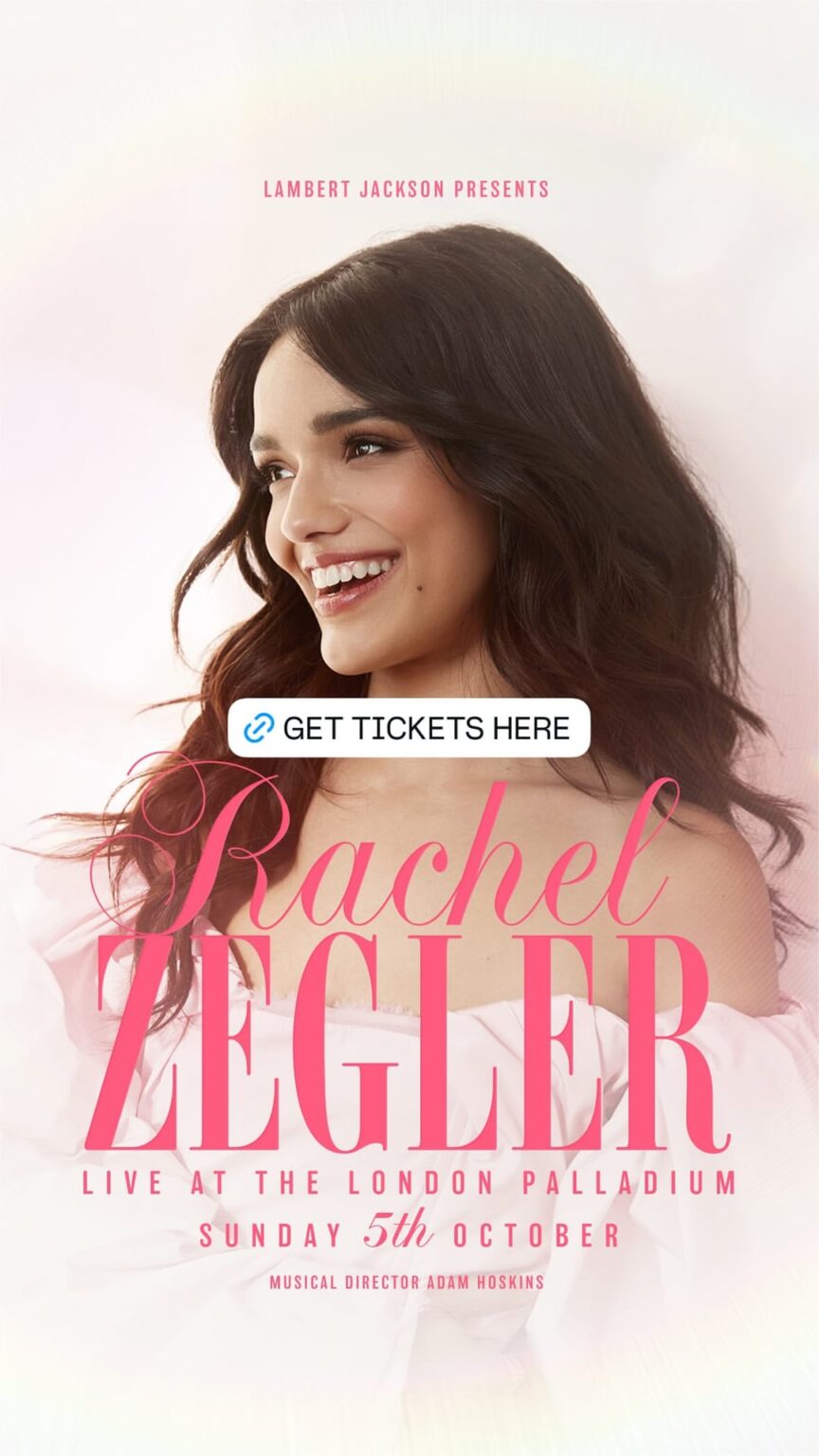 Happy Friday to Rachel Zegler who sold out her first solo concert at the London Palladium TWICE in one afternoon | 8/29/25