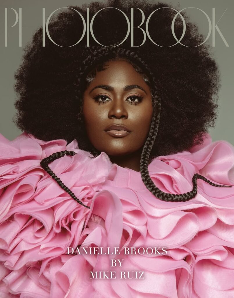 Danielle Brooks covers the latest issue of Photobook Magazine. Photographed by Mike Ruiz & styled by Emily Evans. Danielle Brooks covers the latest issue of Photobook Magazine. Photographed by Mike Ruiz & styled by Emily Evans.