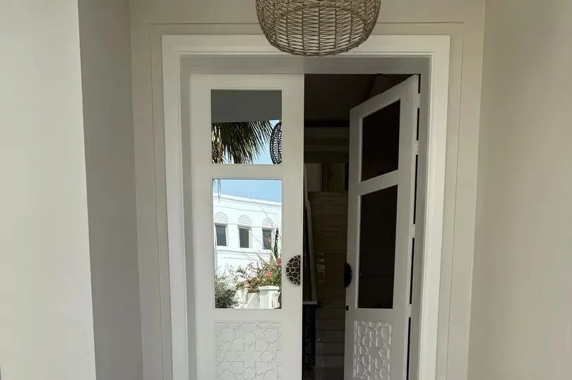 Glimpses of the family's new home was seen in Kate and Rio's post
