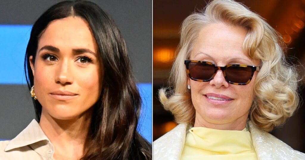 Pamela Anderson Responds To Meghan Markle 'Rip-Off' Claims