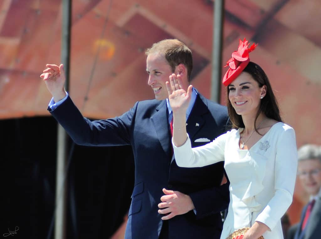Kate and William (Image: tsaiproject / Flicker Kate and William in Canada in 2011)