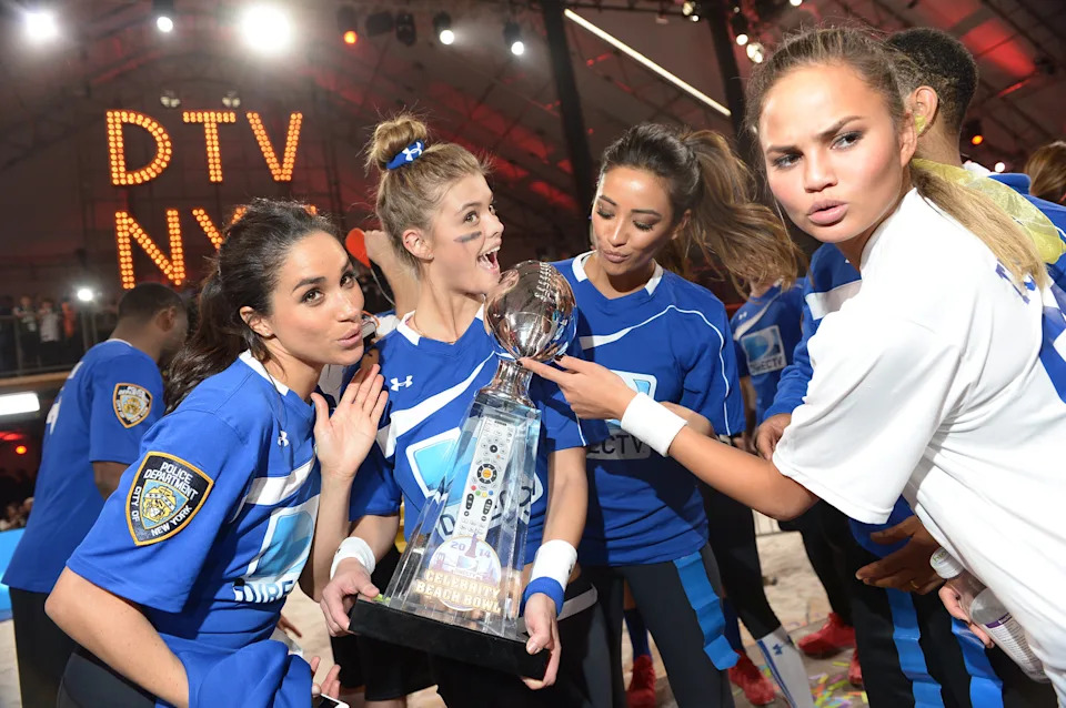 The women first met while working on “Deal or No Deal.” Getty Images for DirecTV