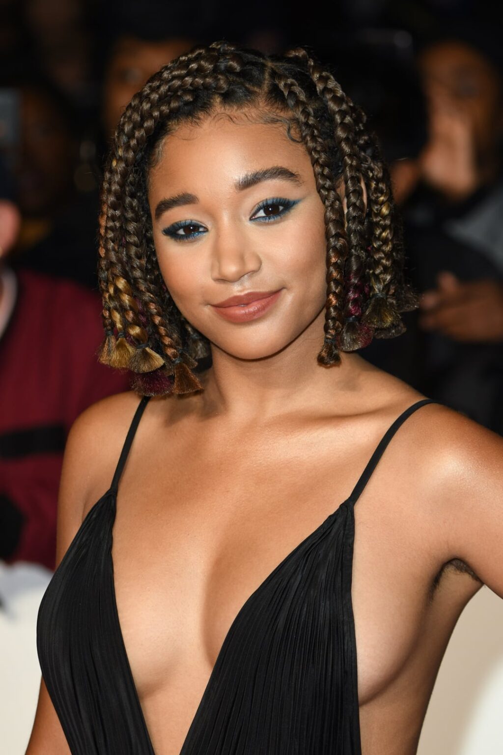 Amandla Stenberg at "The Hate U Give" premiere in London (20/10/2018)