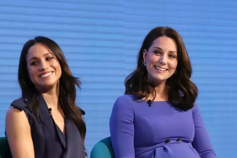 Meghan Markle and Kate Middleton