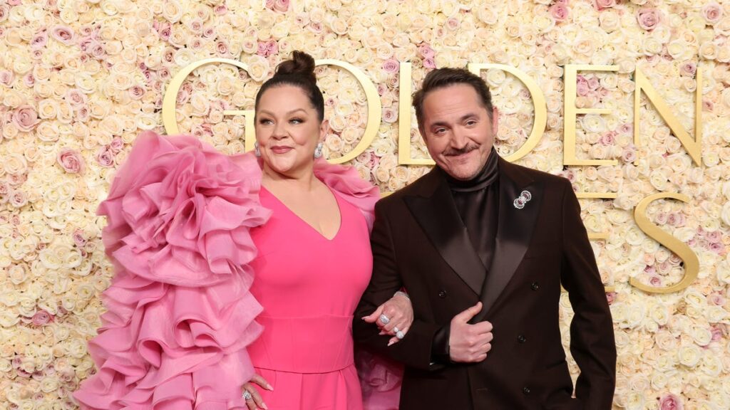 Melissa McCarthy, husband comically recreate iconic movie scene