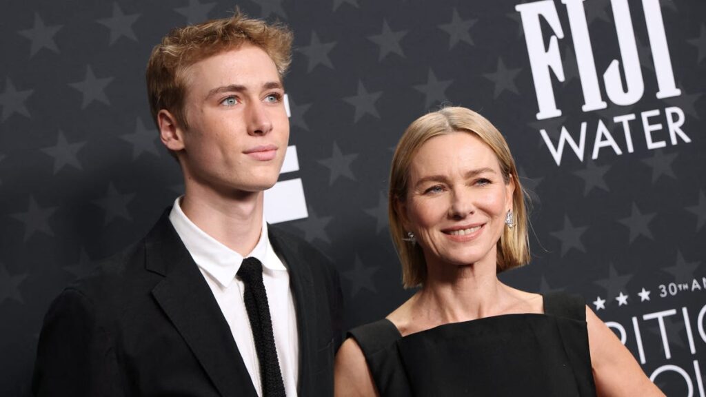 Naomi Watts and Liev Schreiber send son Sasha off to college