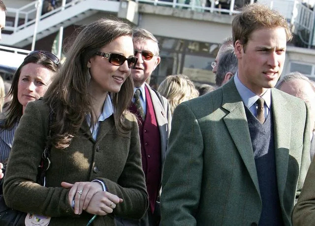 Getty Images Kate Middleton and Prince William on March 13, 2007