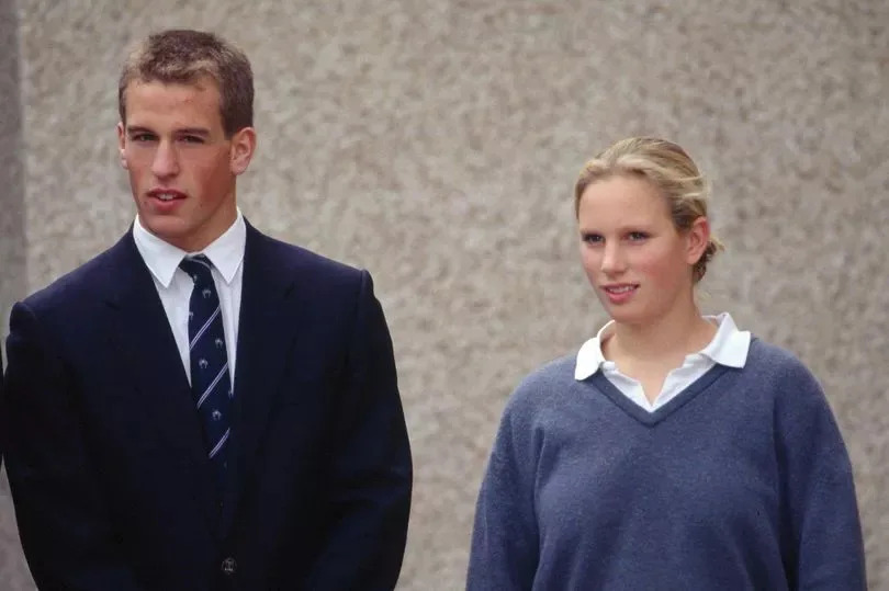 Both Zara Tindall and Peter Phillips excelled at sport during their school careers