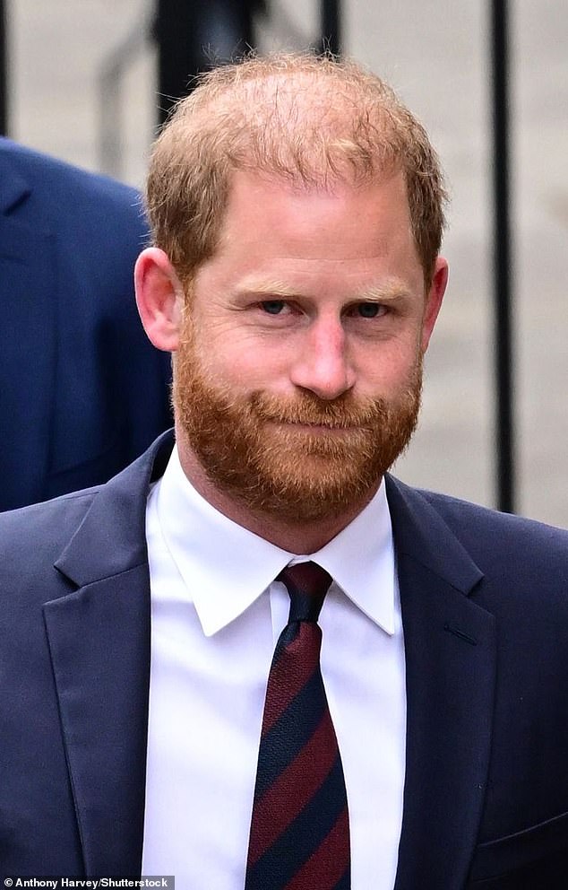 Prince Harry in April 2025. The Prince was allegedly obsessed with the Sussexes coverage in the press