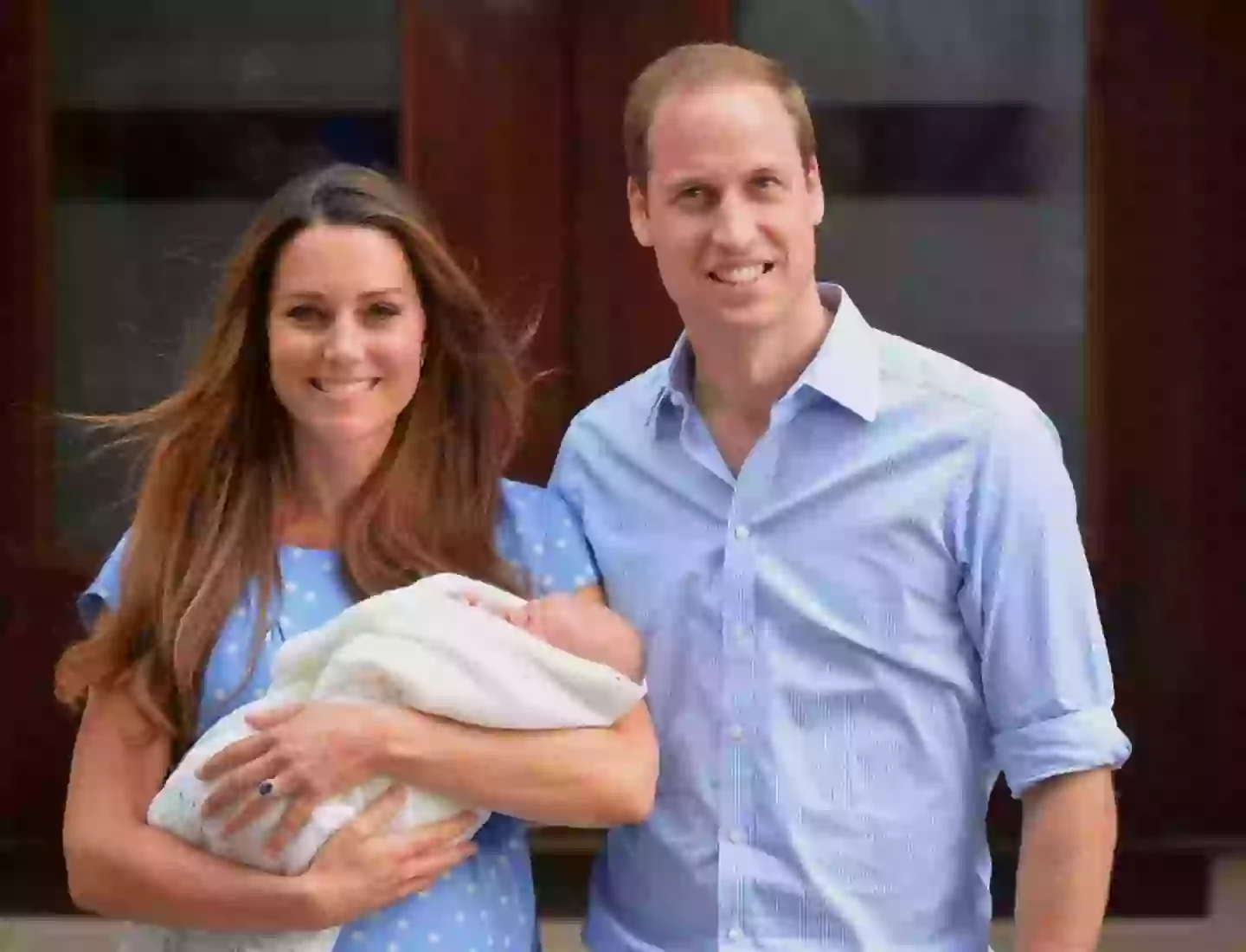 Kate Middleton had been in hospital while pregnant with Prince George (LEON NEAL/AFP via Getty Images)