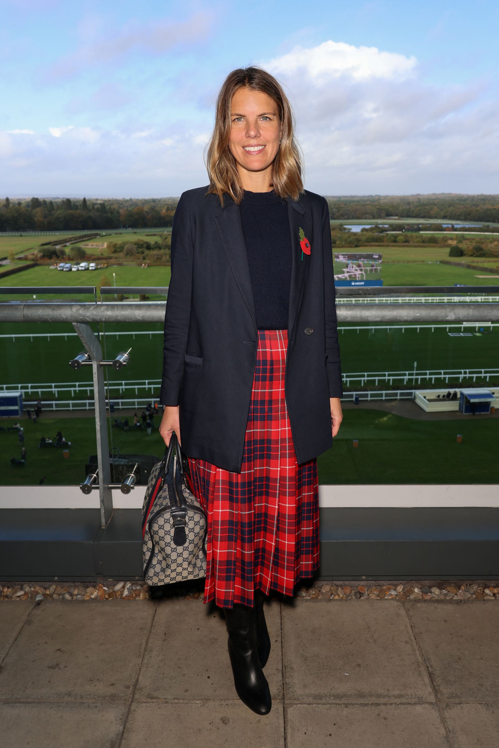 Virginia ChadwyckHealey à Ascot le 4 novembre 2023.