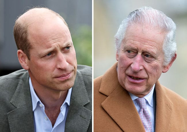 King Charles Prince William