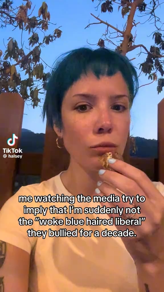 Halsey responds to backlash for calling the recent Sydney Sweeney ‘great jeans’ controversy “24 hr gossip tabloid denim bullshit” again