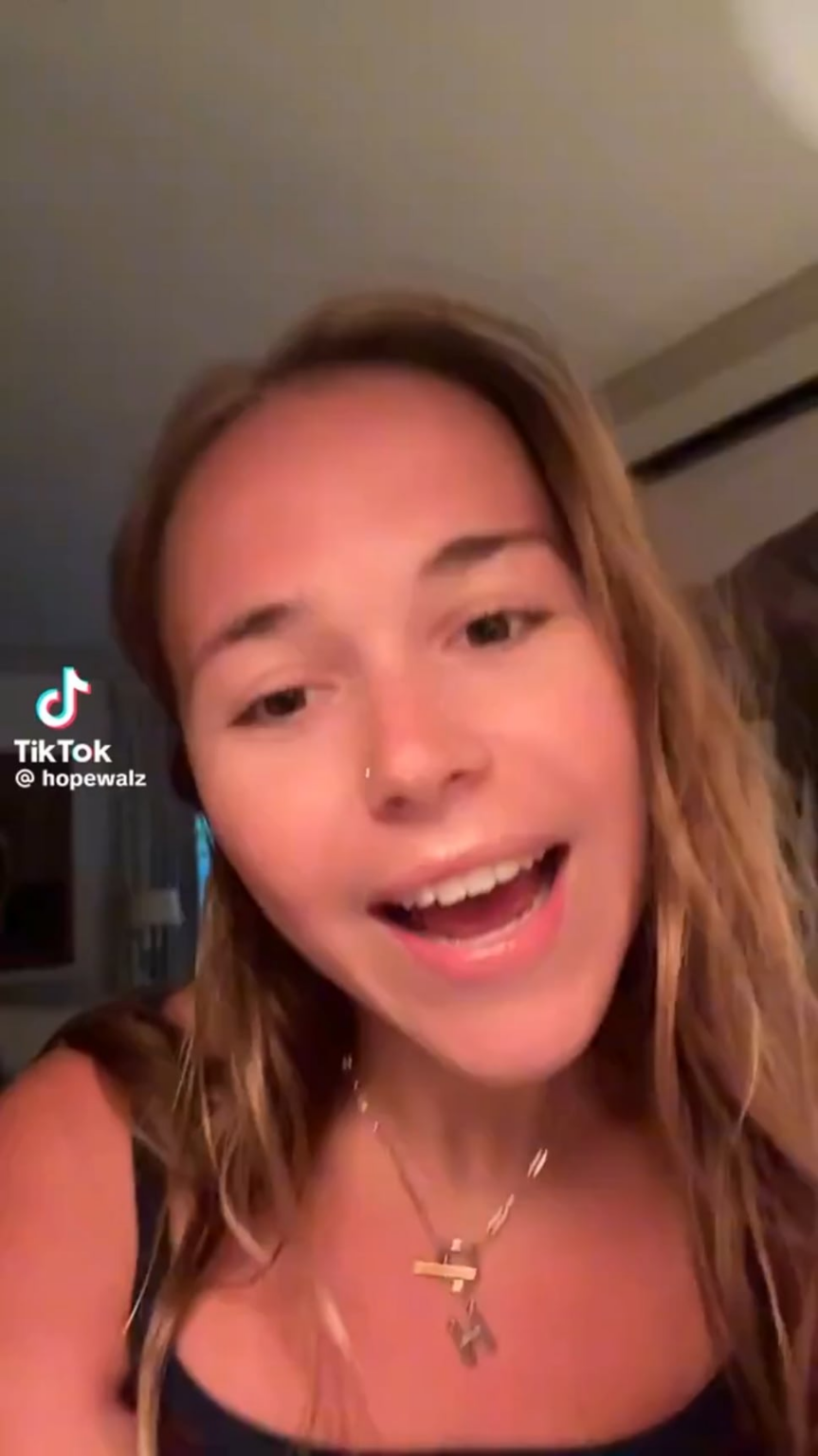 HOPE WALZ (Gov. Walz’s daughter): “Kiss my a*s, Fox News. Y’all are so boring and typical… you have warped the realities of a large chunk of this country… you can tell Fox News thinks their viewers are stupid… Fox News - Y’all are fucking embarrassing. Get a life.”