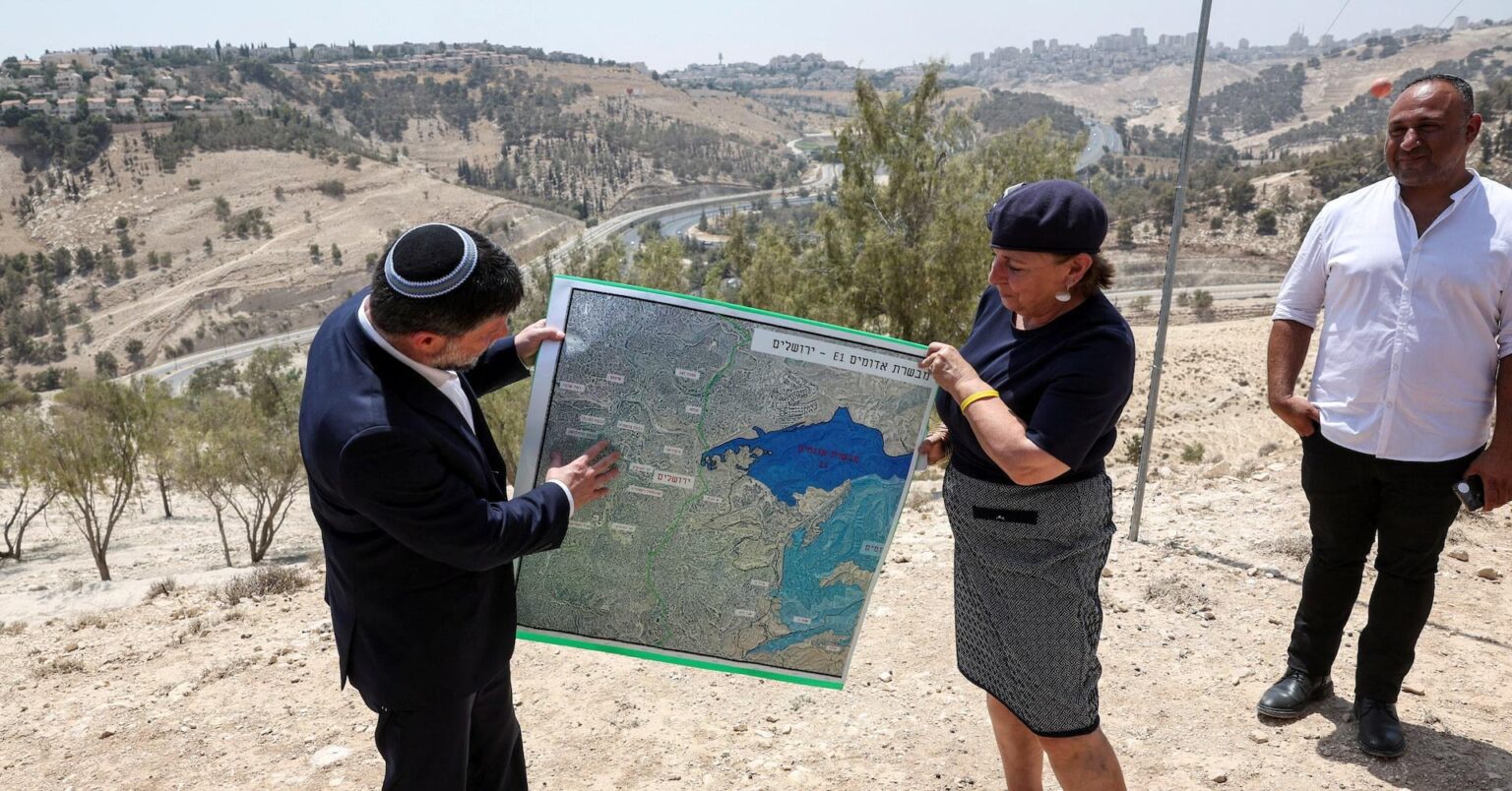 Israel approves settlement plan to erase idea of Palestinian state