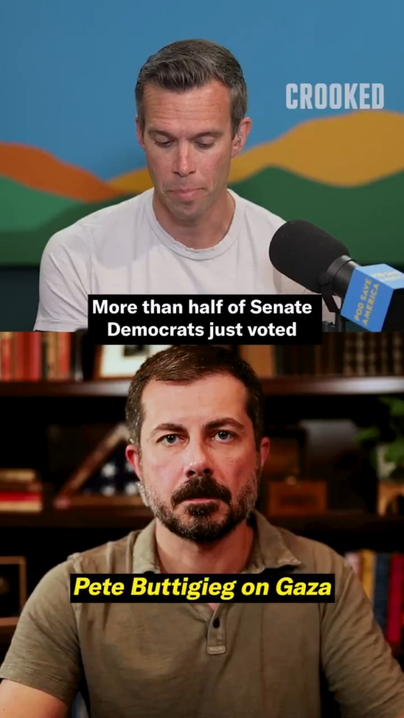Pete Buttigieg’s terrible answer when asked about US-Israel relations and Gaza: “As Israel’s strongest ally and friend, you put your arm around your friend when there’s something like this going on and talk about what we’re prepared to do together.” Pete Buttigieg's terrible answer when asked about US-Israel relations and Gaza: "As Israel's strongest ally and friend, you put your arm around your friend when there's something like this going on and talk about what we're prepared to do together."