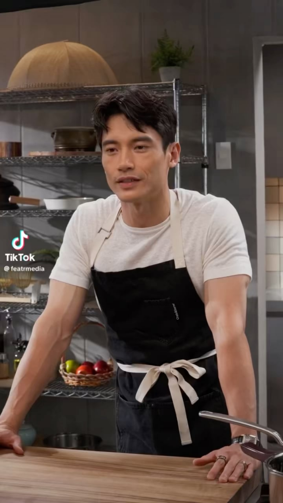 Manny Jacinto & Erwan Heussaff cooking for featr