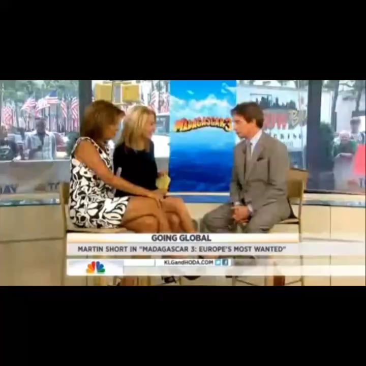 During a Today Show interview with Martin Short in 2012, Kathie Lee Gifford kept referring to Martin's late wife, Nancy Dolman, as though she were alive, not knowing she had passed two years prior in 2010.