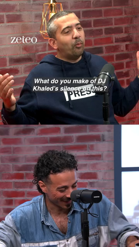Mehdi Hasan & Anees discuss why some celebrities, including fellow Palestinian-American DJ Khaled, have remained silent on Gaza. Anees says why he speaks up and how Gaza was designed to be a taboo topic