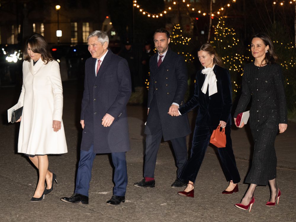 The Middleton family attends the 'Together at Christmas' carol service in 2024