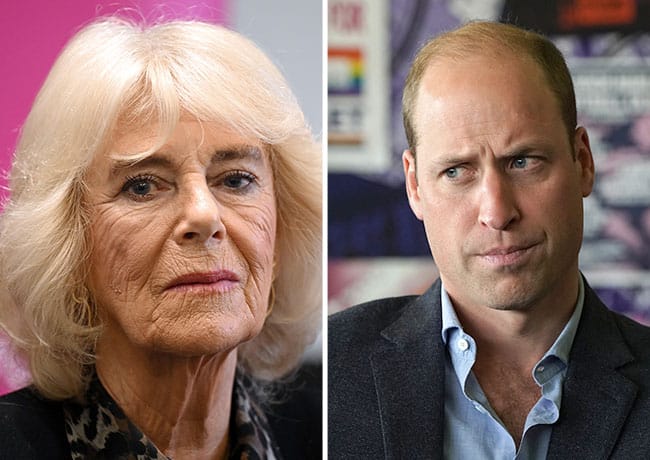 Queen Camilla and Prince William