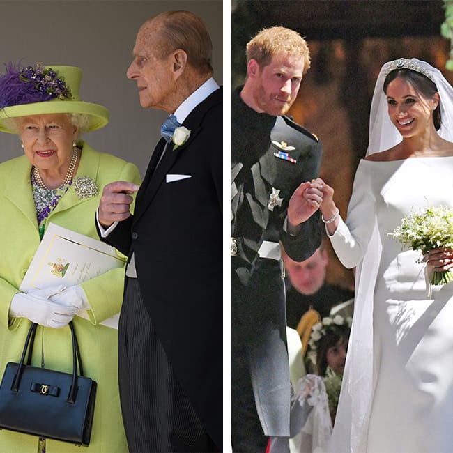 Queen Elizabeth Prince Philip Prince Harry Meghan Markle royal wedding